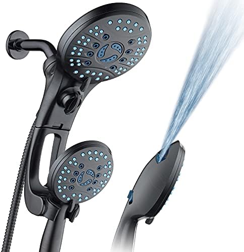 Hotel Spa High Pressure Handheld Shower Head with 50 Modes and Adjustable Arm