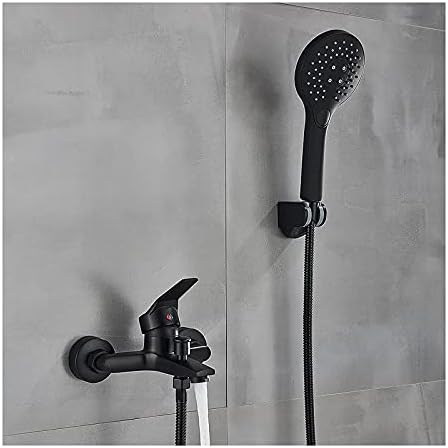 LASEVE Single Handle Tub Faucet with ABS Shower Head