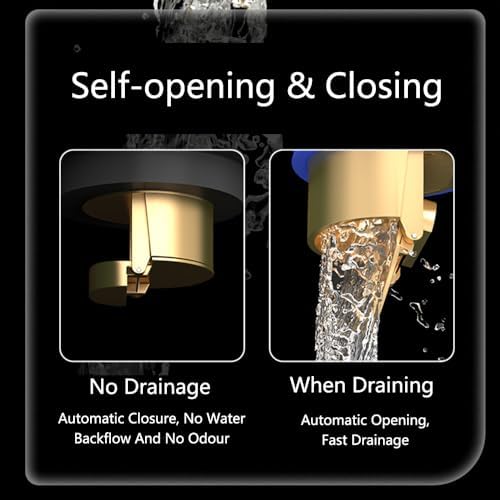 Odor Proof Floor Drain with Anti-Backflow Prevention