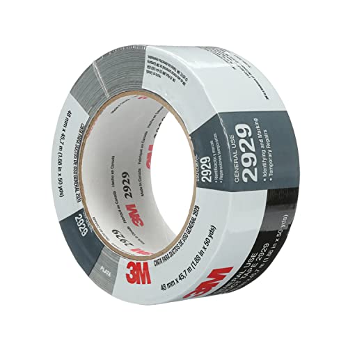 3M Duct Tape 2929 Silver 188 in x 50 yd