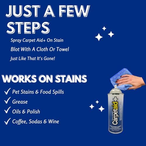 Professional Carpet Spot Remover 14 oz Pet Coffee Stain Solution