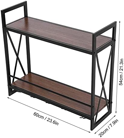 OBong 2-Tier Wall-Mounted Wine Rack with Bottle Holder