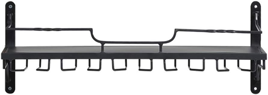 LASEVE Wall-Mounted Wine Rack Storage