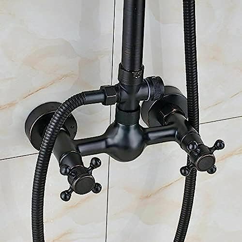 TECKI Oil Surface Bronze Rain Shower System Set
