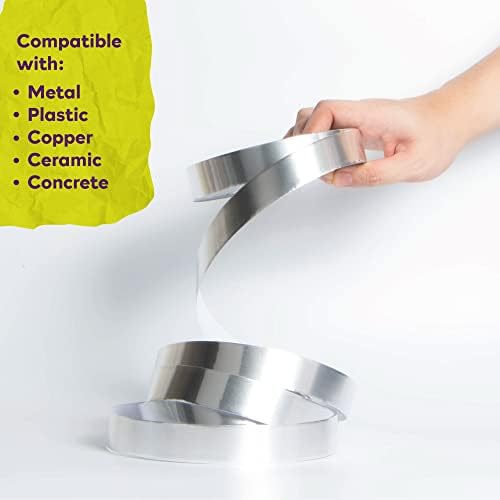 ATack 2x75 Aluminum Foil Duct Tape - High Temp Heavy Duty