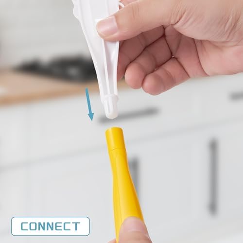 40 Count Microfiber Duster Refills Kit with Handles