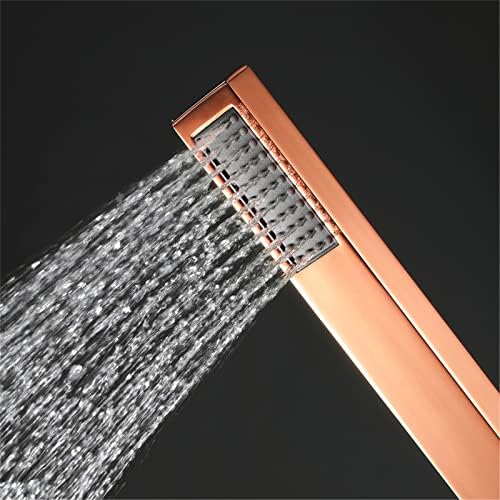 10 Inch Rain Showerhead Set with Single Handle and Handheld Sprayer