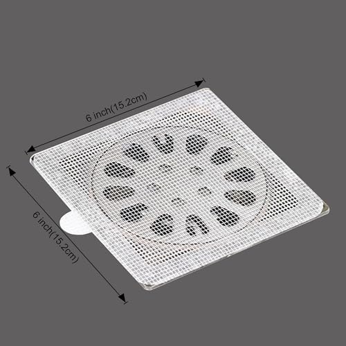 6 Inch 30pcs Disposable Drain Hair Catcher Stickers