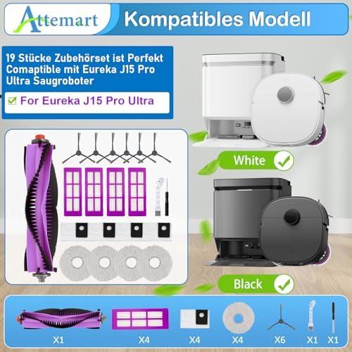 Attemart J15 Pro Ultra Replacement Parts Kit 20 Pack