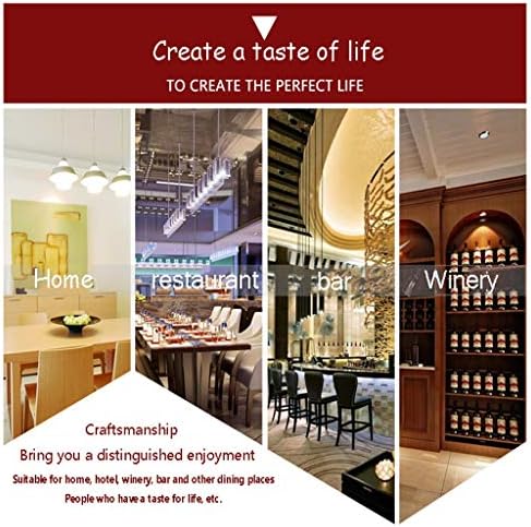 Retro Adjustable Ceiling Wine Rack with Crossbar Design