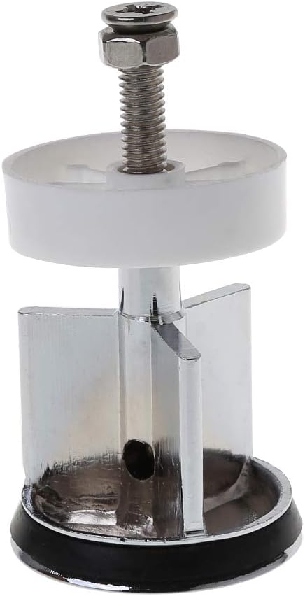 Caralin Basin Pop-up Drain Plug Silver Copper Zinc Alloy