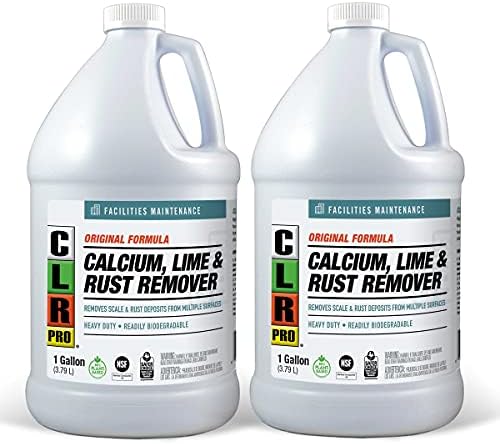 CLR PRO Calcium Lime Rust Remover 1 Gallon Pack of 2