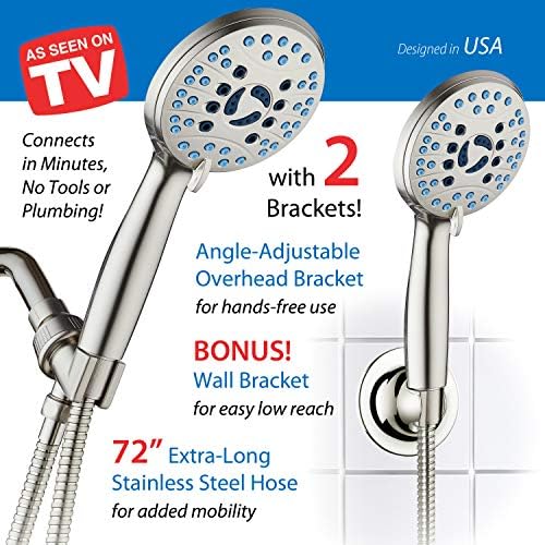 Hotel Spa AquaCare High Pressure Handheld Shower Head