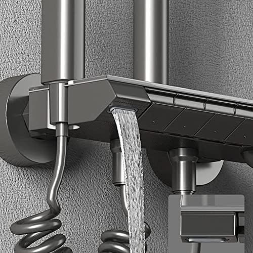 Thermostatic Shower System with 3-Function Handheld and Bidet Sprayer