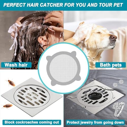 Xdudu 50Pack Disposable Shower Hair Catcher