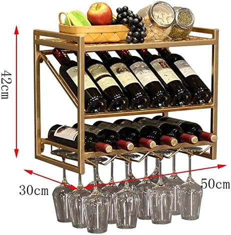 ALDEPO Wall Mounted Wine Rack with Reindeer Design 1