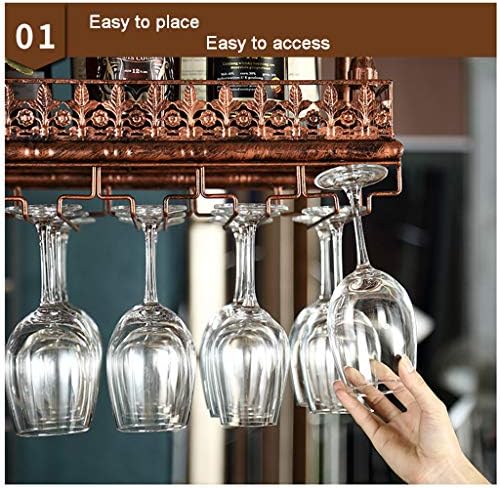 ZJDYDY 100cm Wall-Mounted Wine Rack