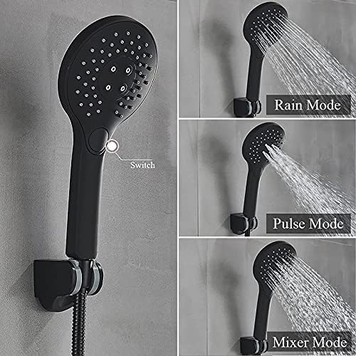 LASEVE Single Handle Tub Faucet with ABS Shower Head