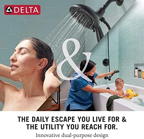 Delta Faucet 5-Spray In2ition Dual Shower Head with Handheld
