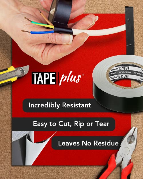 4 Pack Gaffer Tape 2in x 40 Yards Matte Black
