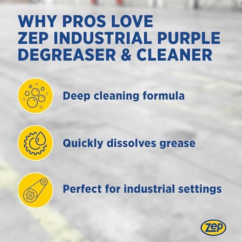 Zep Industrial Purple Cleaner and Degreaser 5 Gallon Case 1