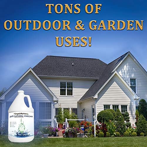 OrganicMatters Vinegar 30 Industrial Cleaner 128 oz