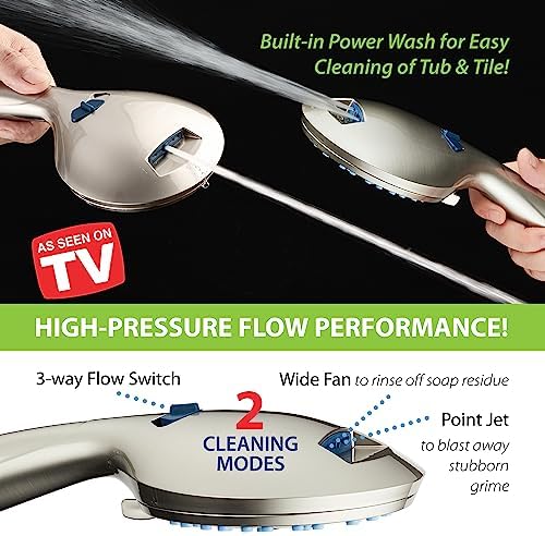 Hotel Spa AquaCare High Pressure Handheld Shower Head