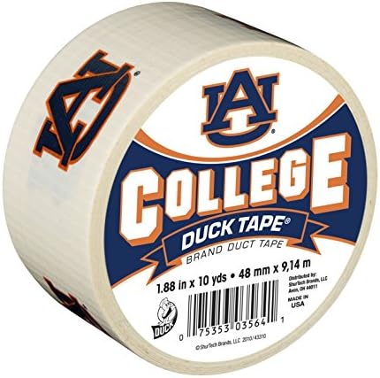 Duck Brand Auburn University Duct Tape 188-Inch x 10 Yards