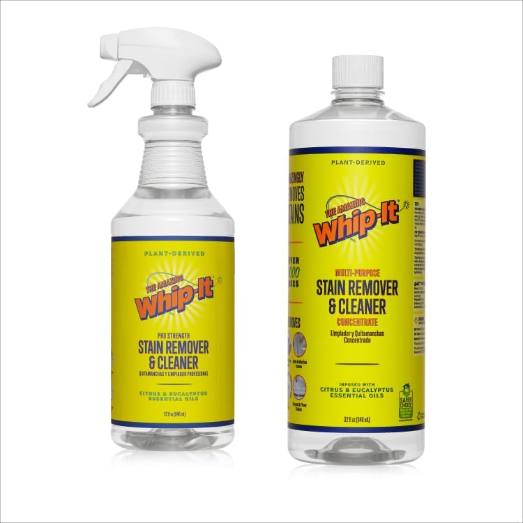 Whip-It All Natural Enzyme Cleaner Kit - 32oz Spray Concentrate