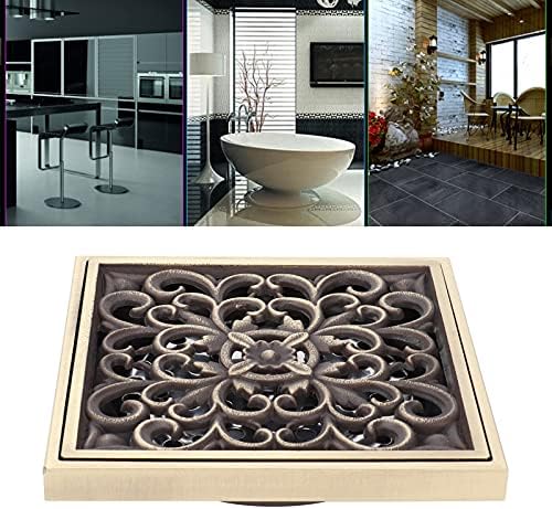 ViaGasaFamido 10x10cm Copper Floor Drain Kit