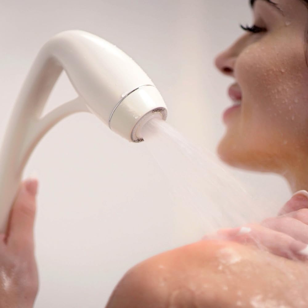 ETL Oxygenics 26788 White Handheld Showerhead