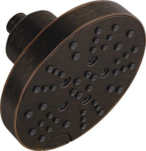 Delta 5-Spray Shower Head with H2Okinetic Technology Venetian Bronze