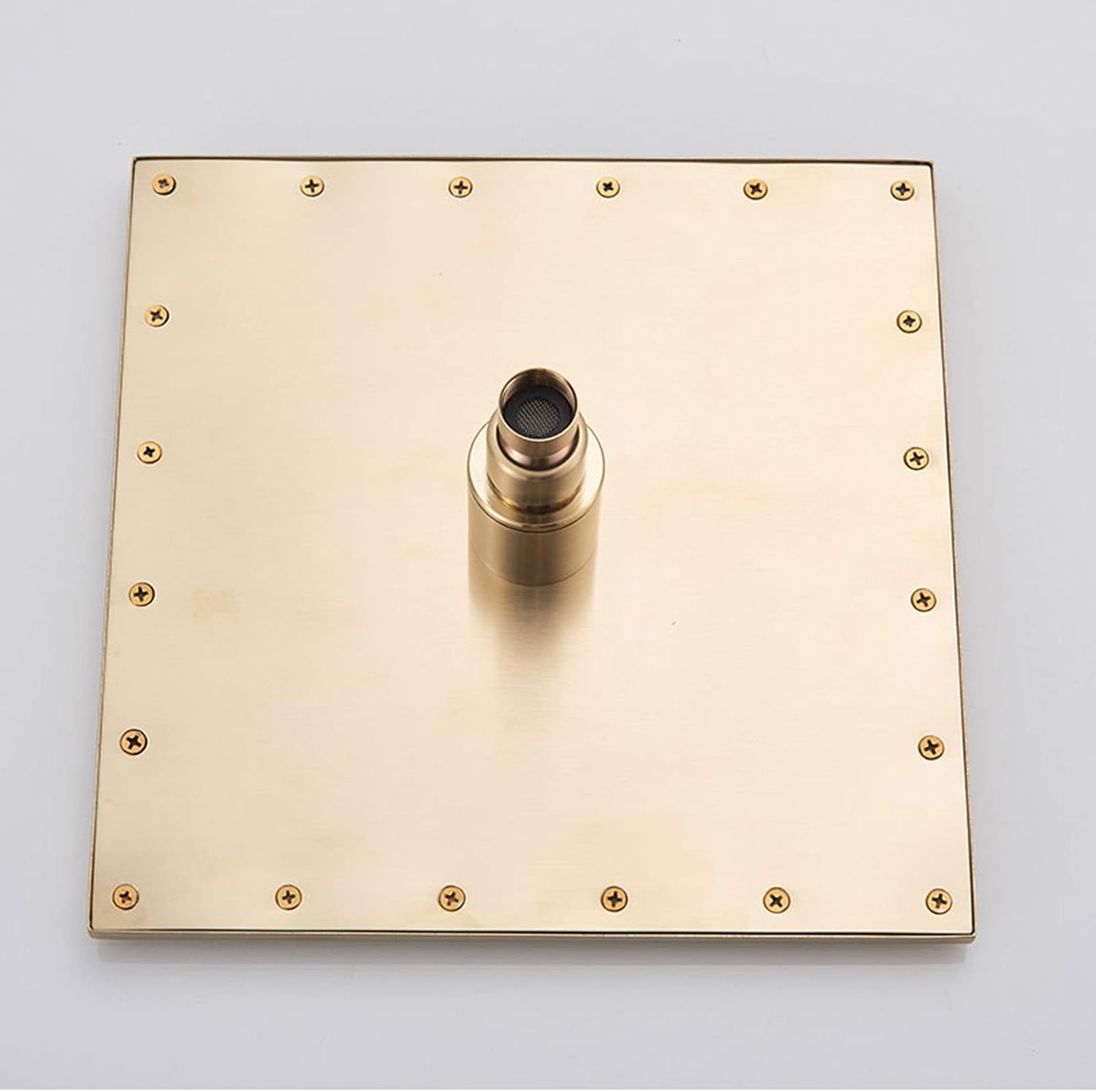 Black Gold Rain Shower System with Handheld