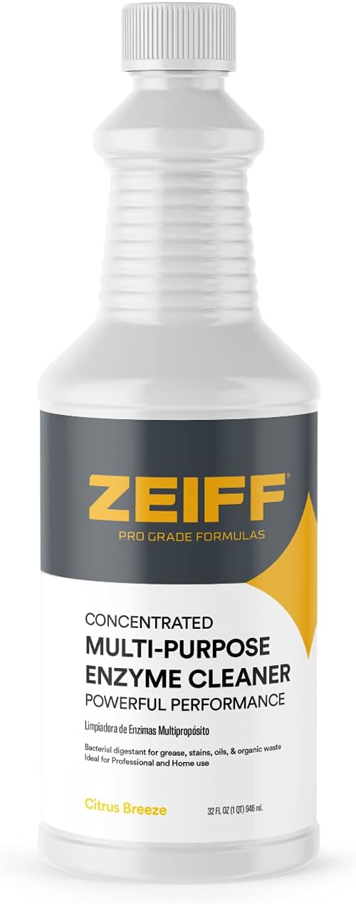 Zeiff Pro-Grade Multi-Purpose Enzyme Cleaner - 32 Ounce