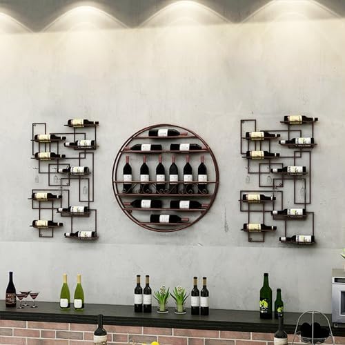 CUXAHO Bronze Wall-Mounted Wine Rack 1