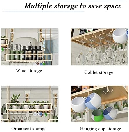 ZJDYDY Wall-Mounted Wine Rack 80x25x21cm