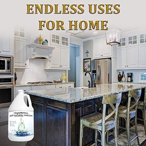 OrganicMatters Vinegar 30 Industrial Cleaner 128 oz