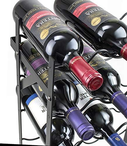 Sorbus 15-Tier Wine Rack - 150 Bottle Capacity