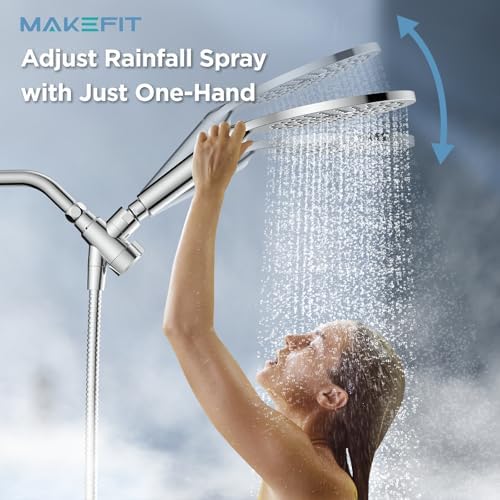 MakeFit Dual Filtered Shower Head Combo Set