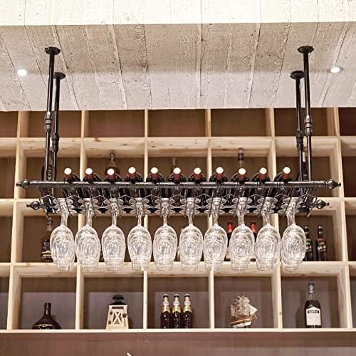 ZJDYDY Wall-Mounted Wine Rack with Adjustable Height