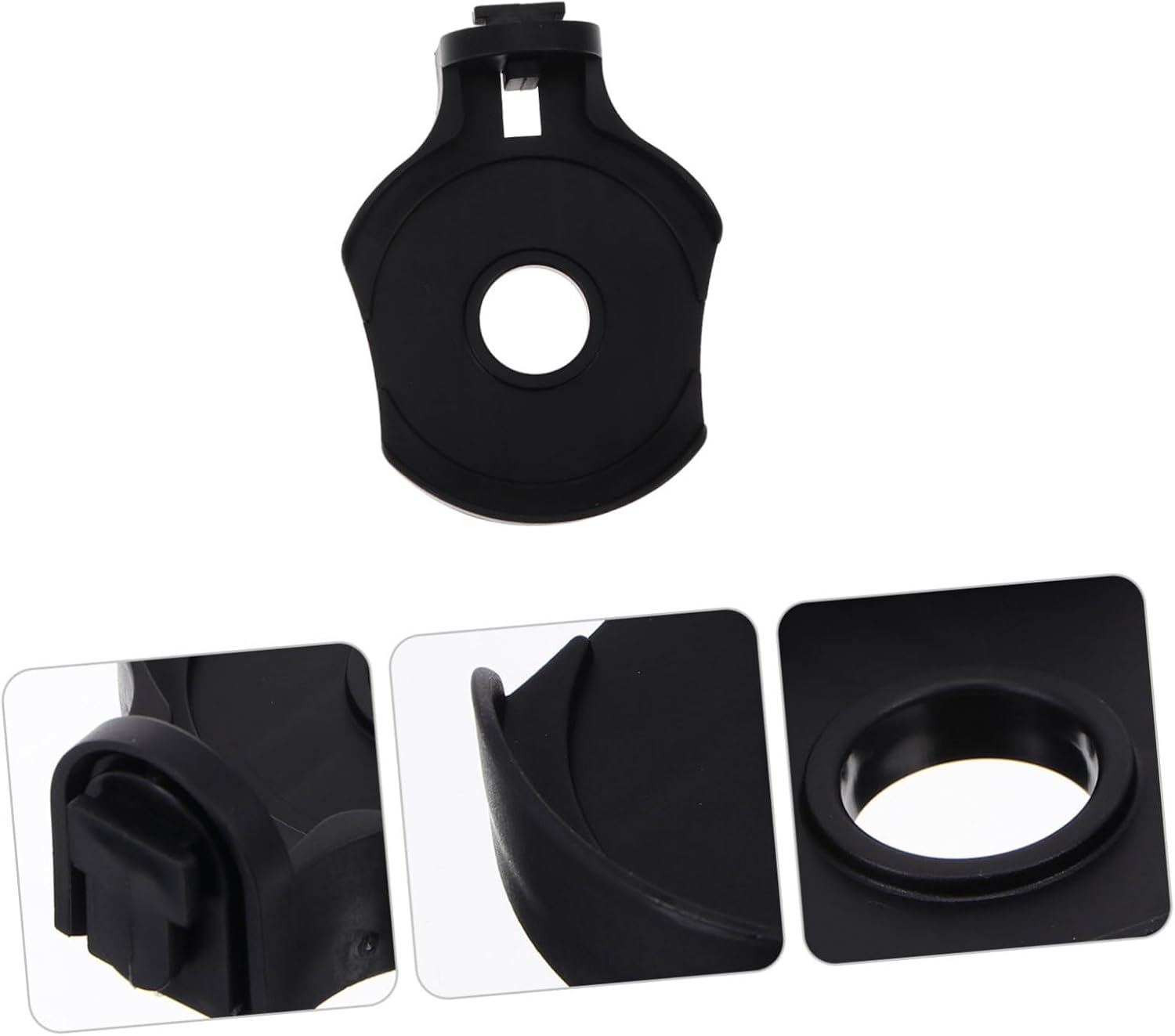 Hoement Wall-Mounted Soap Dispenser Bracket 2 Piece Set