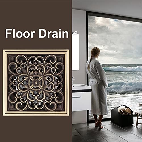 ViaGasaFamido 10x10cm Copper Floor Drain Kit