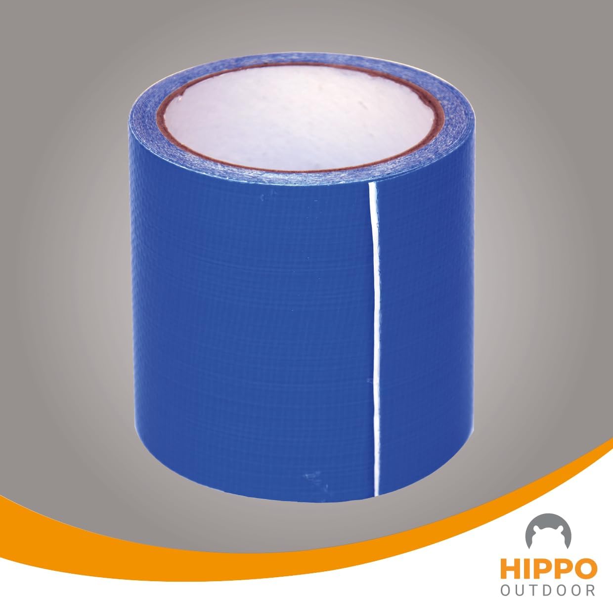 HIPPO OUTDOOR Heavy Duty Tarpaulin Repair Tape 16ft Roll Blue UV Waterproof