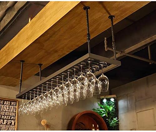 ZJDYDY Adjustable Height Iron Wine Glass Frame