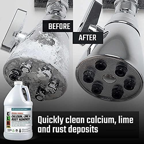 CLR PRO Calcium Lime Rust Remover 1 Gallon Pack of 2