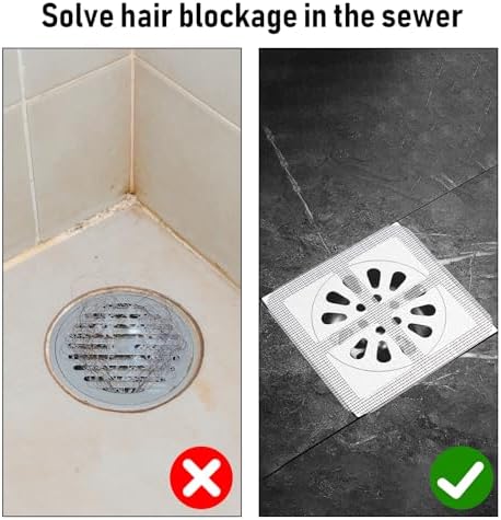 4x4 Disposable Drain Cover Hair Catcher 50 PCS