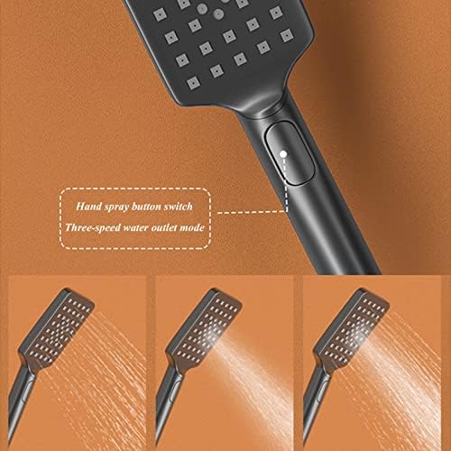 XHALERY Handheld Shower Head Combo with 5 Settings