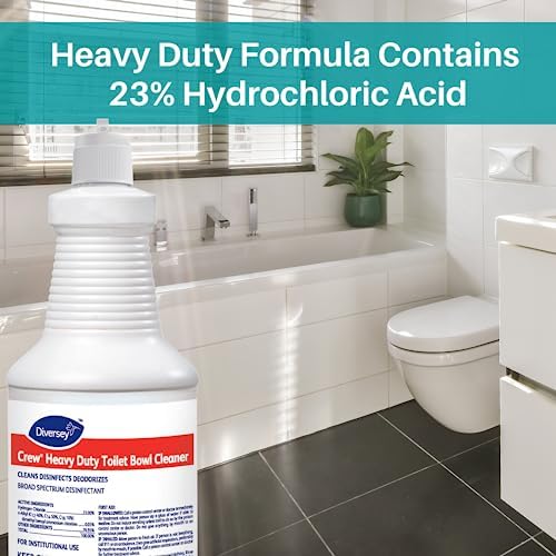 CREW 04560 Heavy Duty Toilet Cleaner with Mint Scent