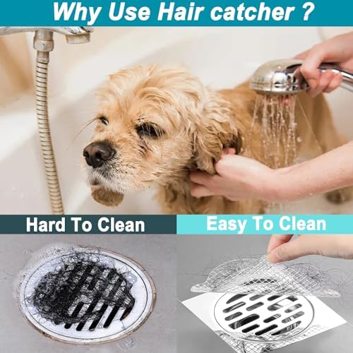Xdudu 50Pack Disposable Shower Hair Catcher
