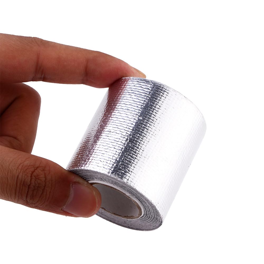Leadigol High Heat Resistant Silver Duct Tape 5CM Self-Adhesive
